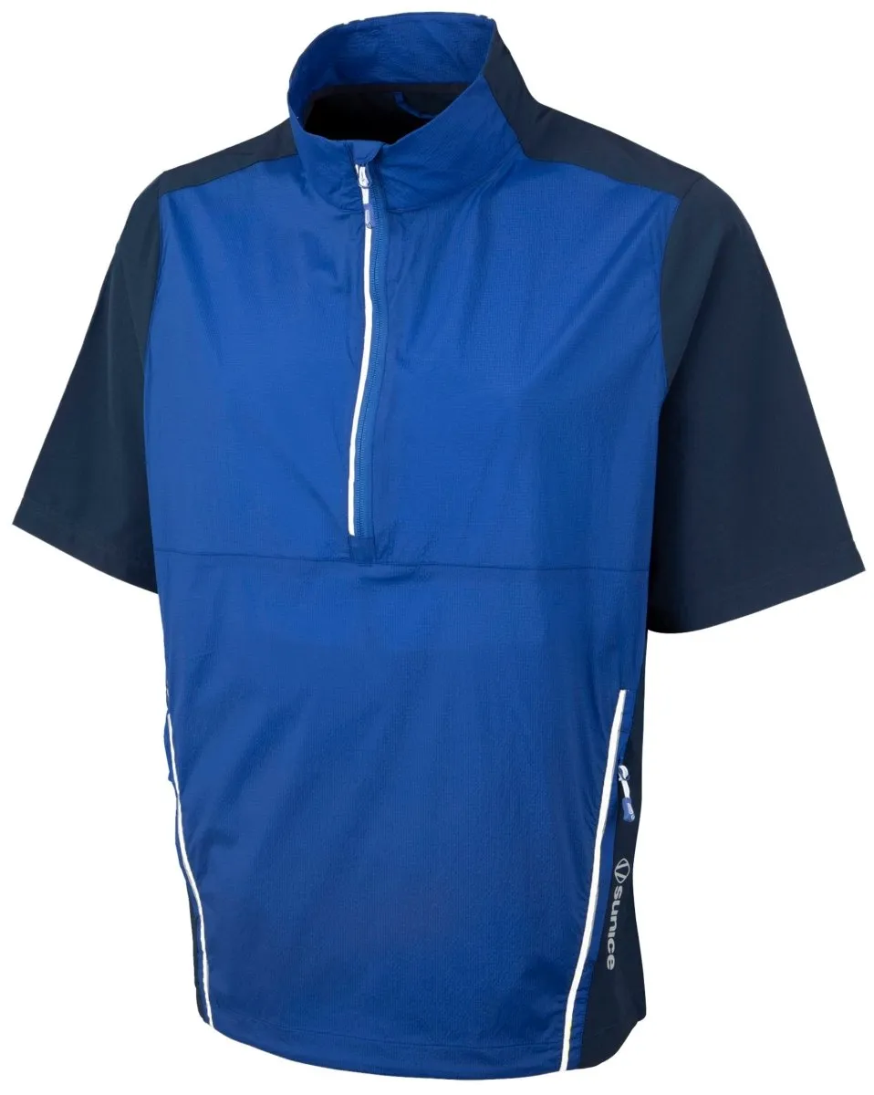 Sunice Men's George Short Sleeve Wind Pullover