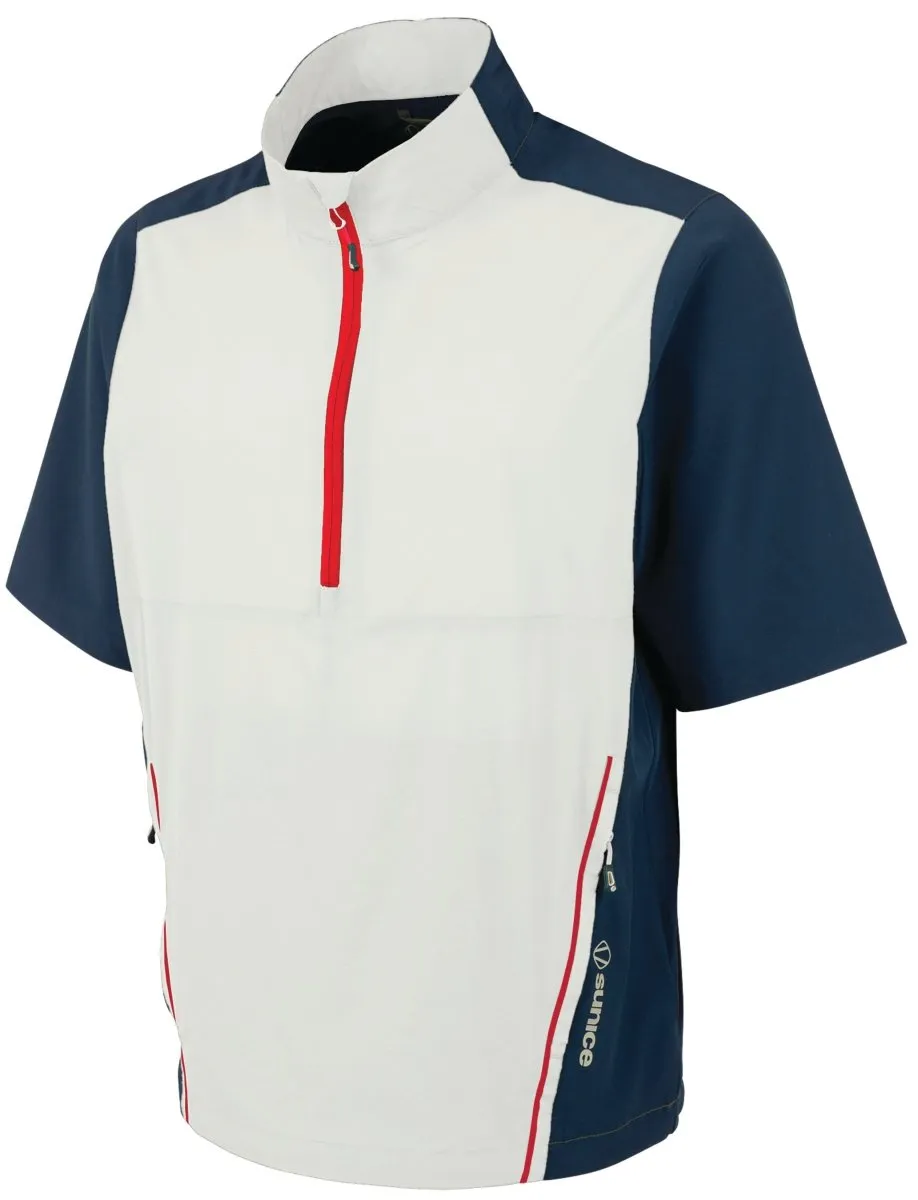 Sunice Men's George Short Sleeve Wind Pullover