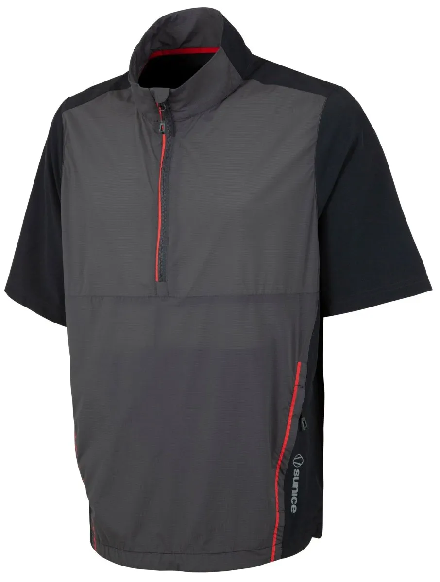 Sunice Men's George Short Sleeve Wind Pullover