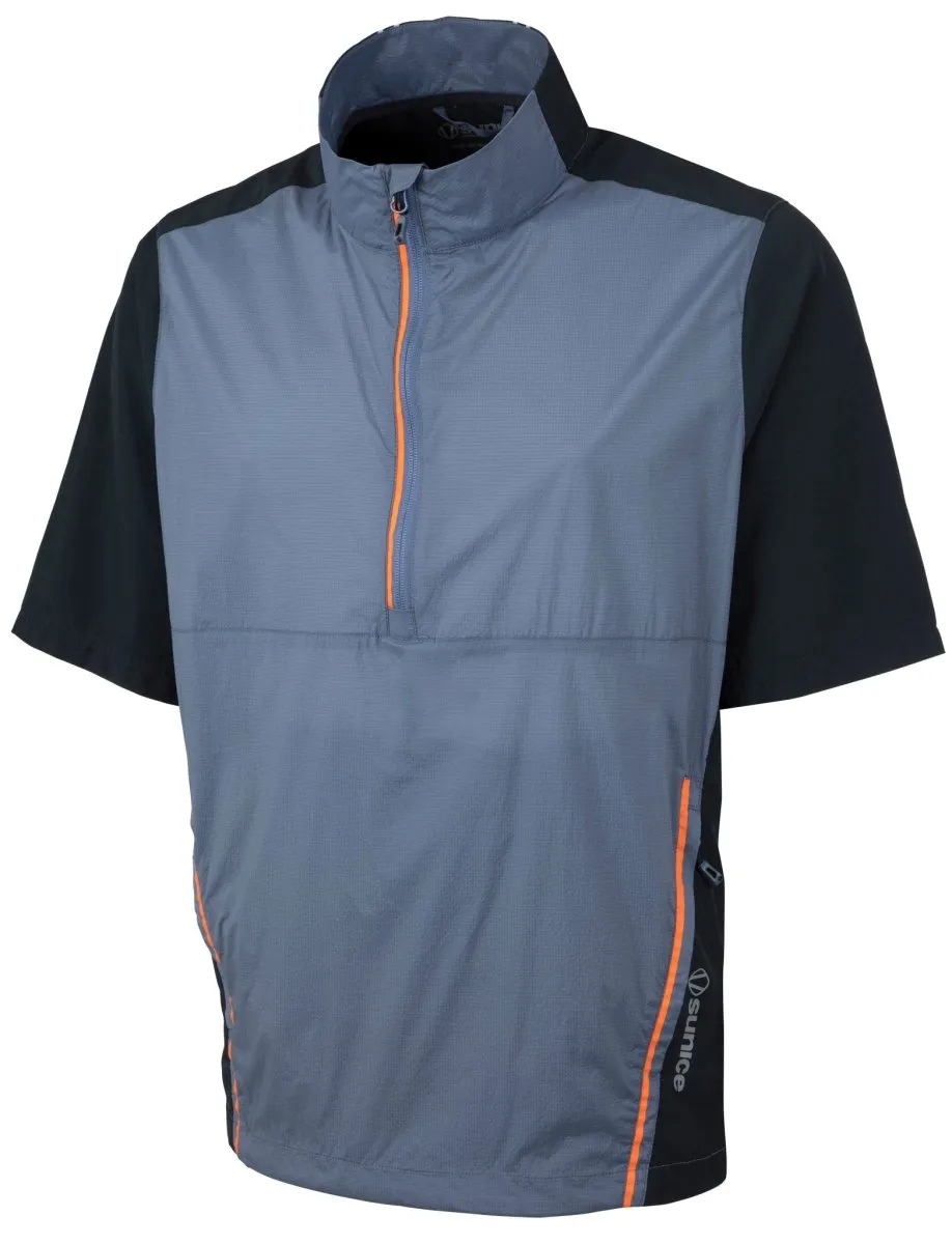 Sunice Men's George Short Sleeve Wind Pullover