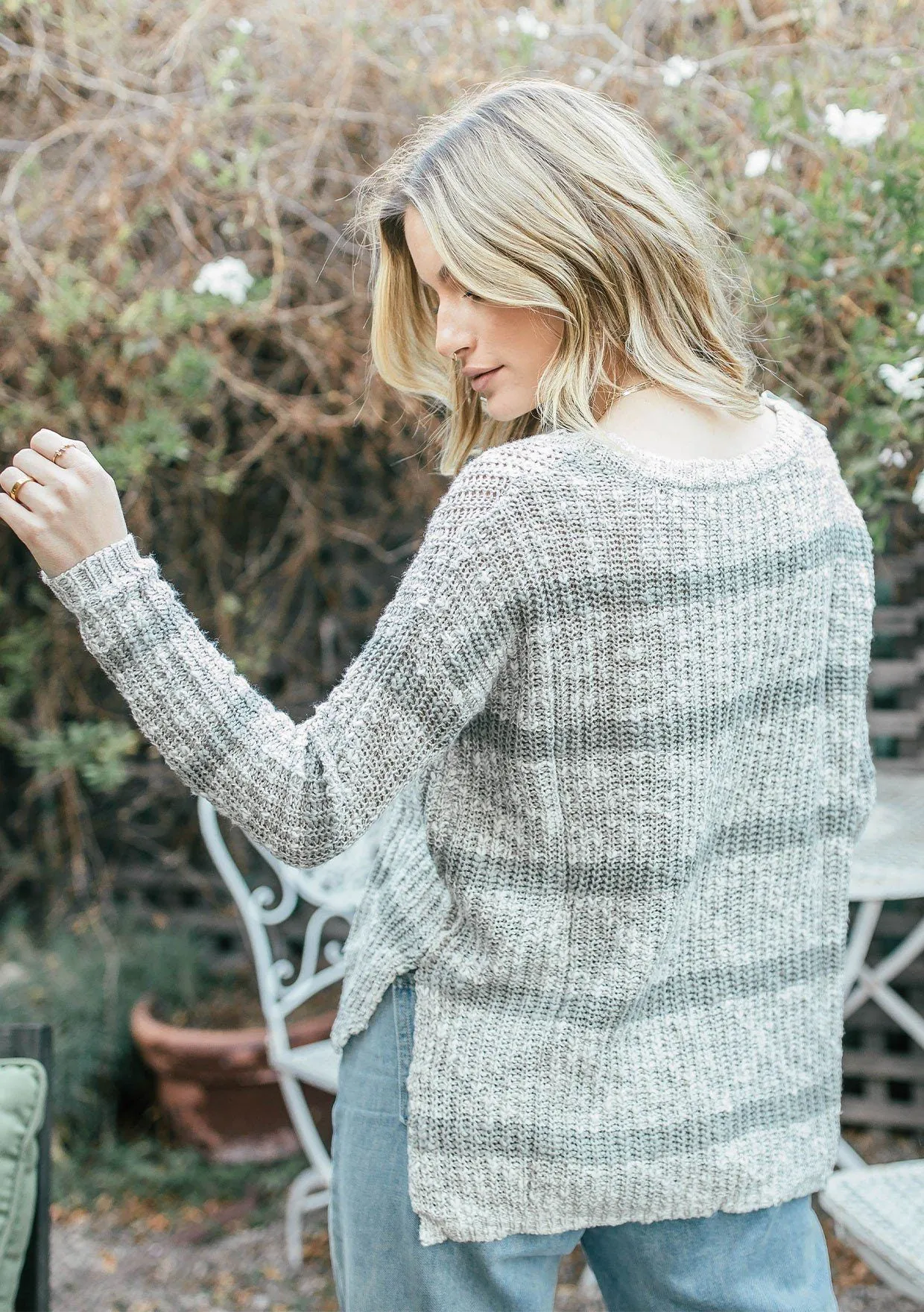 Surf's Up Striped Sweater