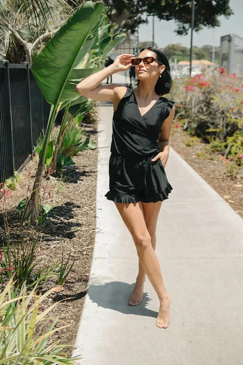 Swim Romper Built-in Bra Detachable bra cup - Last Day Promotion 50% OFF