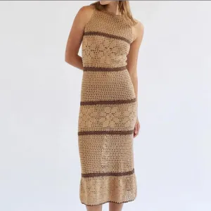 Tejido Hollywood fashion pink Long Dresses