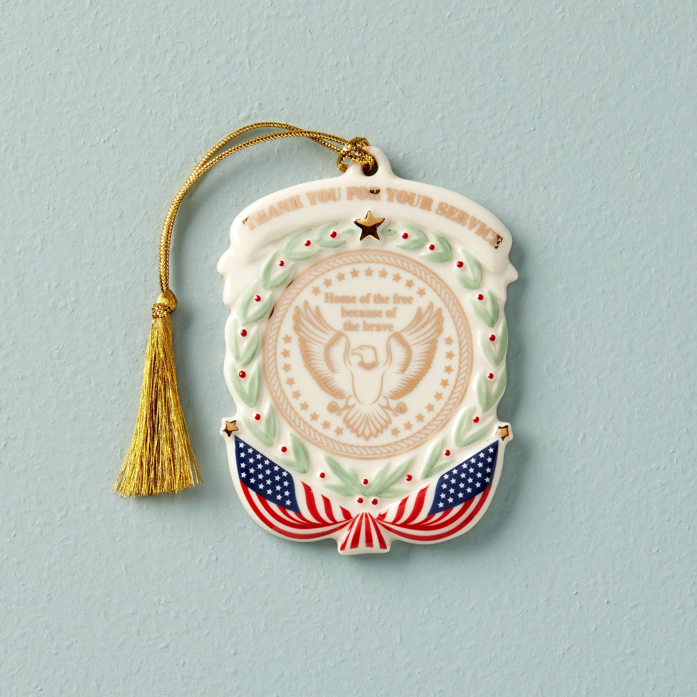 Thank You For Your Service Ornament