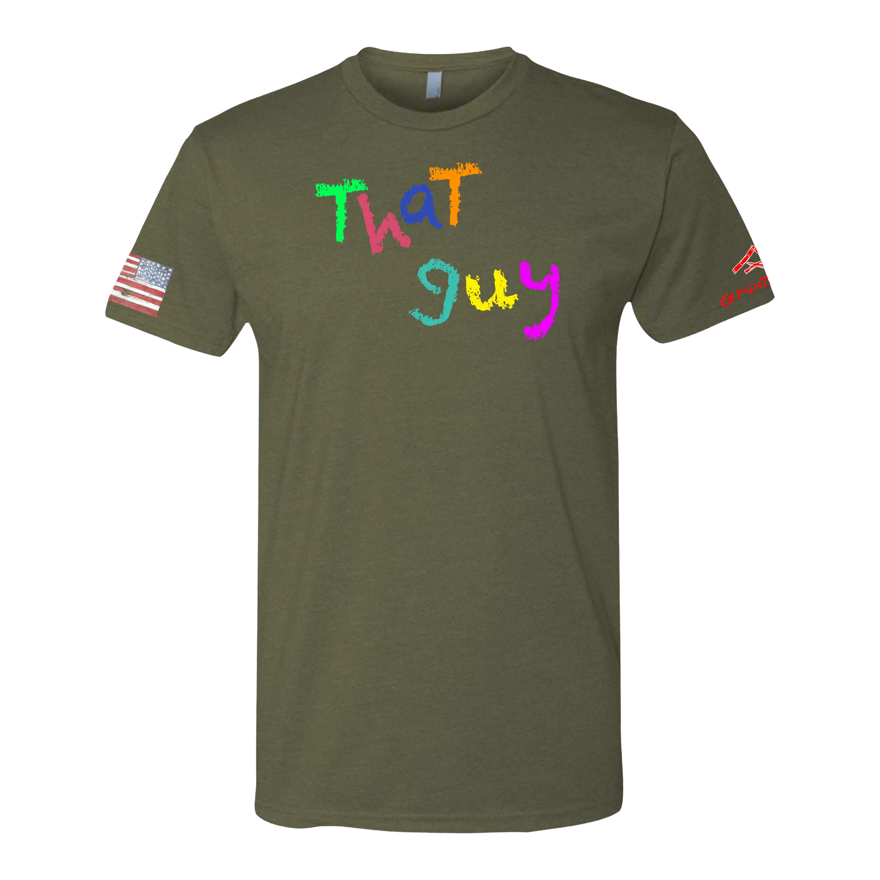 THAT GUY Crayon Shirt (OD OR CHARCOAL GRAY)