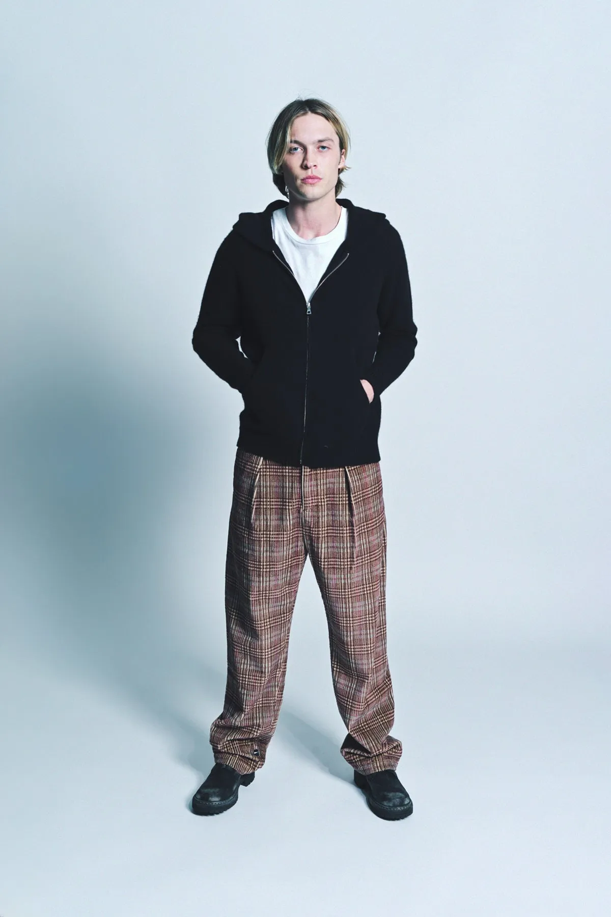 THE ELDER STATESMAN | JOCKY PLAID CORD PANTS