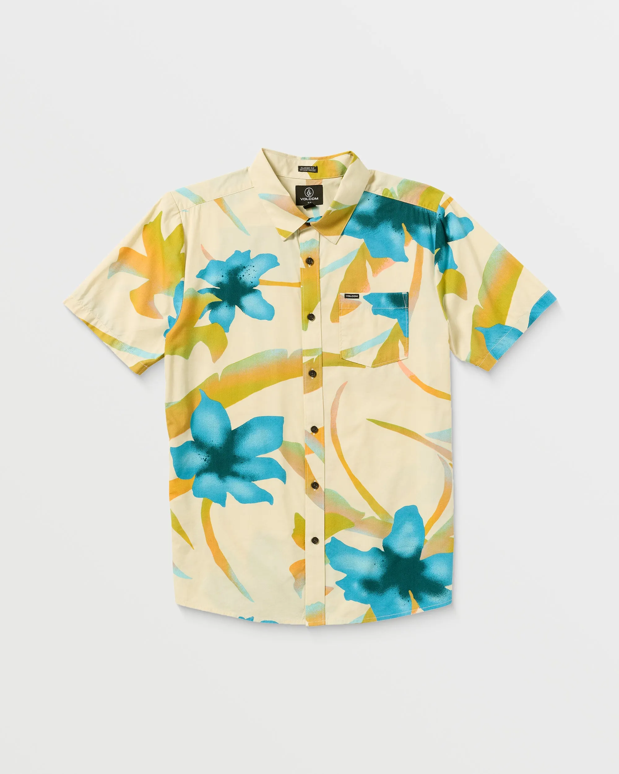 Tracers Floral Shirt - LIGHT BEIGE