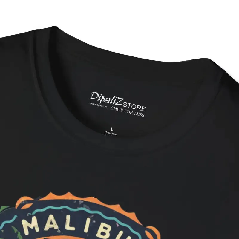 Trendy Softstyle t Shirt Malibu Surfs Up Vibe
