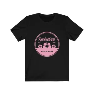 Unisex Jersey Short Sleeve Tee - Pink Flowers