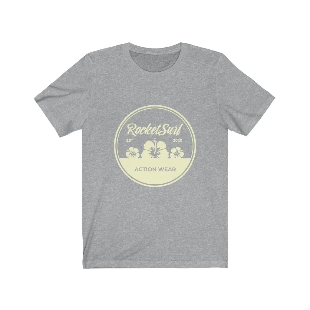 Unisex Jersey Short Sleeve Tee - Yellow Flowers
