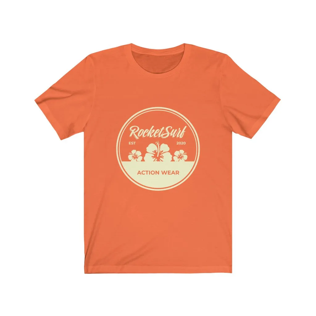 Unisex Jersey Short Sleeve Tee - Yellow Flowers