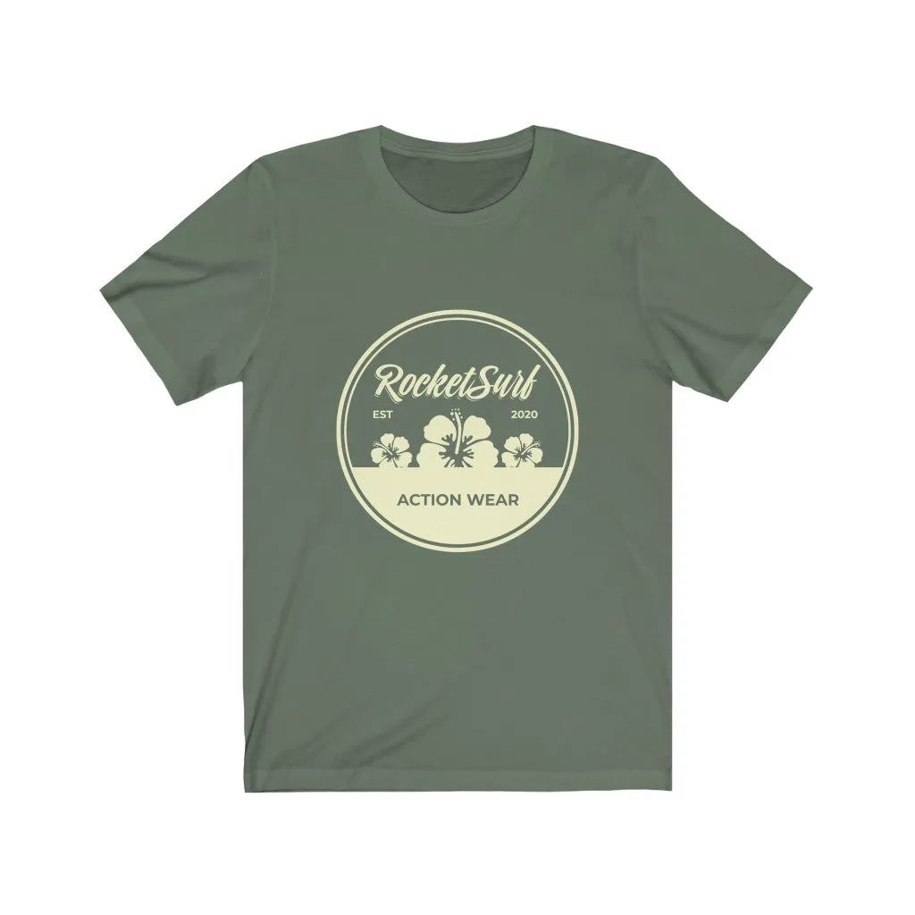 Unisex Jersey Short Sleeve Tee - Yellow Flowers