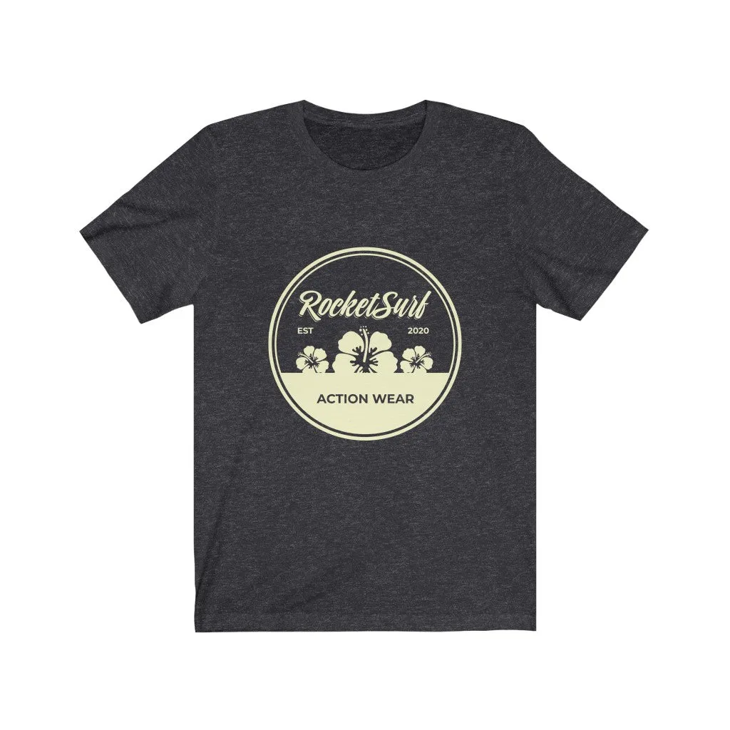 Unisex Jersey Short Sleeve Tee - Yellow Flowers