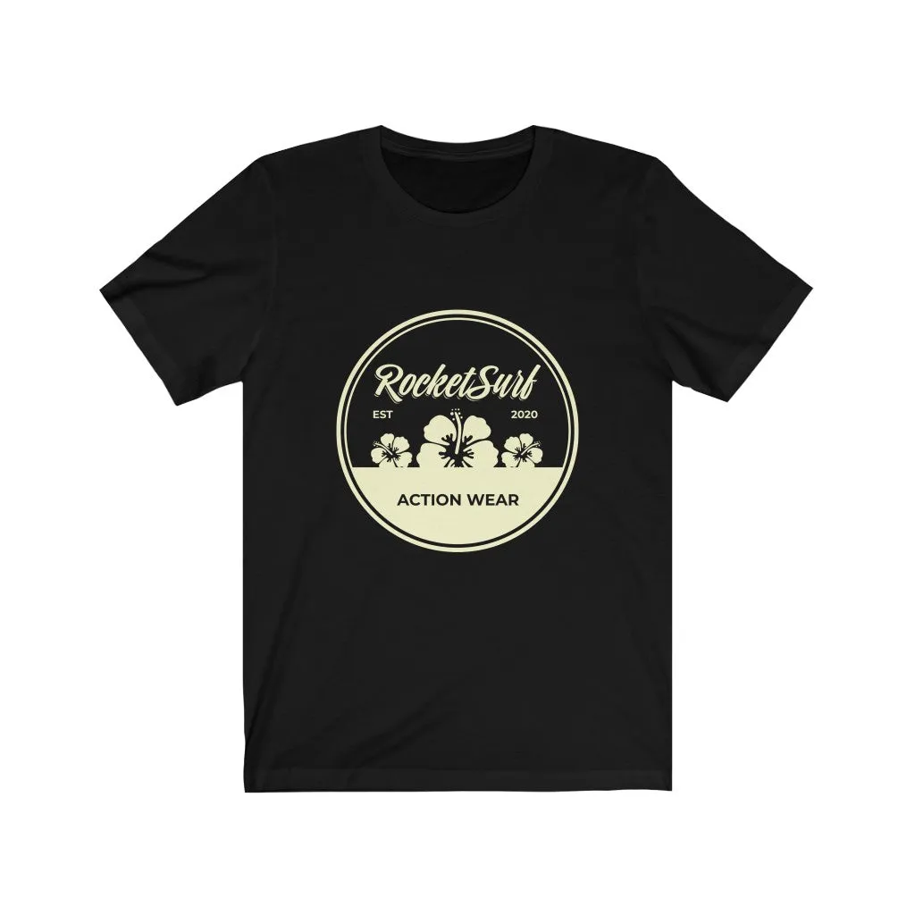 Unisex Jersey Short Sleeve Tee - Yellow Flowers