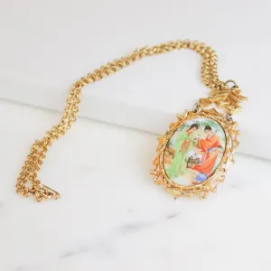 Vintage ART Mode Keisha Statement Necklace