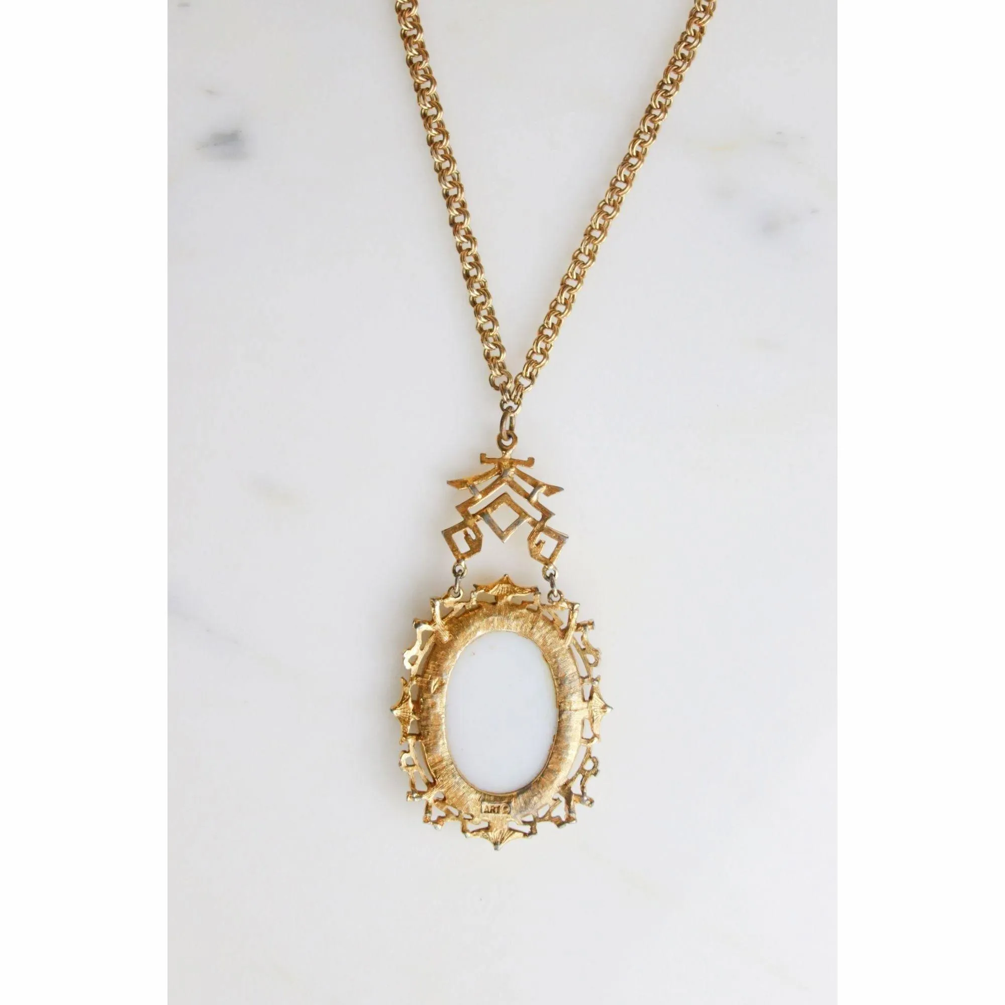 Vintage ART Mode Keisha Statement Necklace