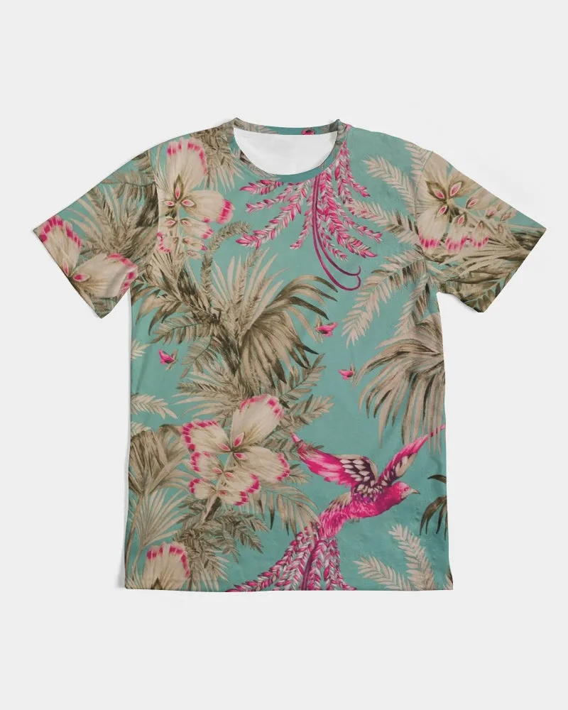 Vintage Bird & Tropical Palm Men's Tee