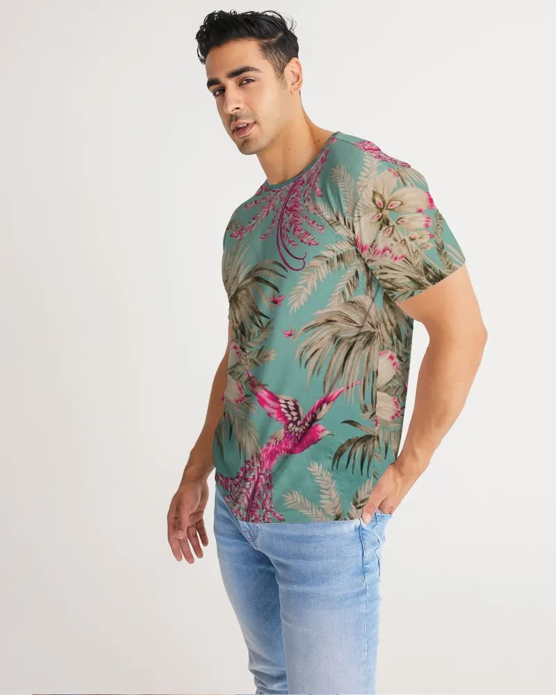 Vintage Bird & Tropical Palm Men's Tee