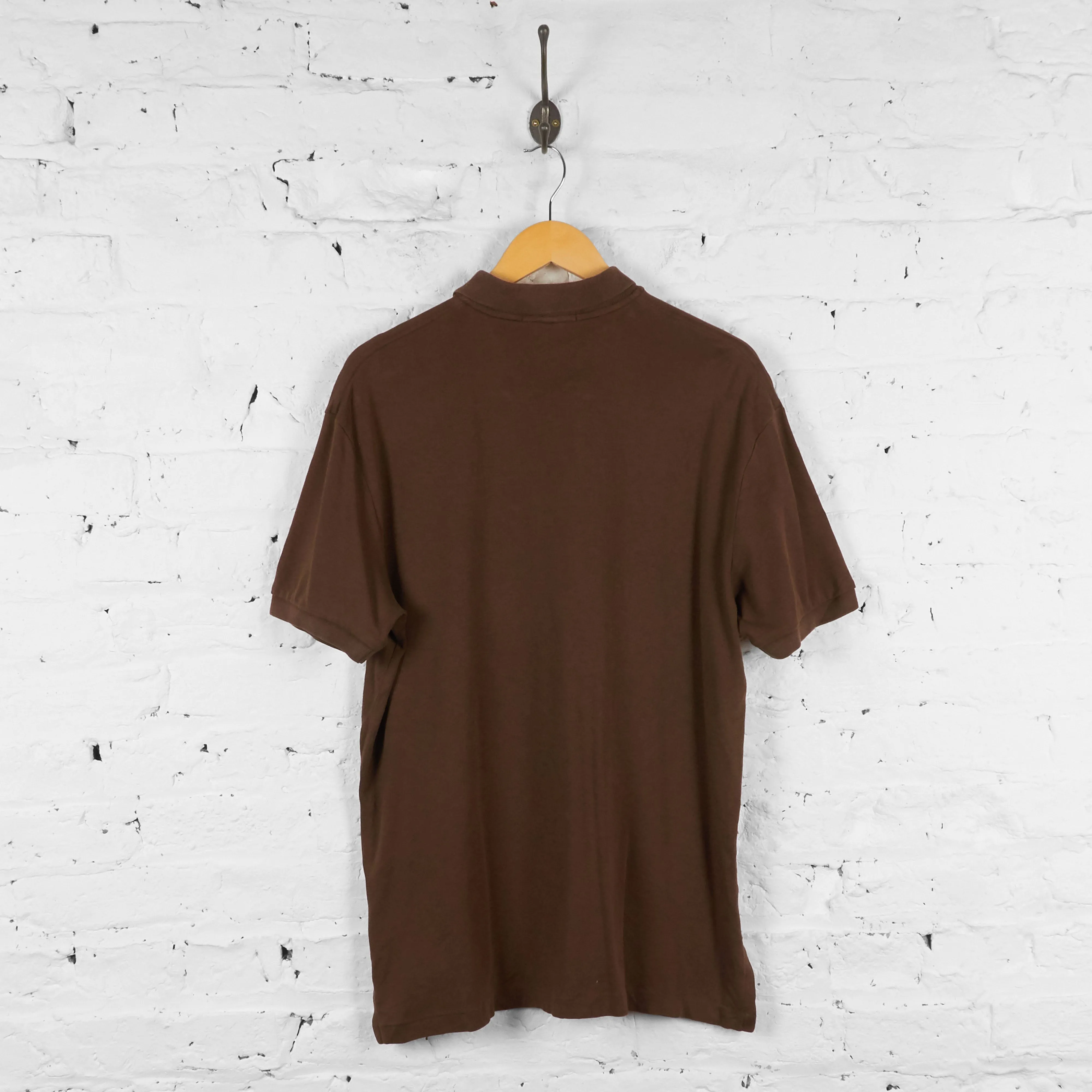 Vintage Ralph Lauren Polo Shirt - Brown - M