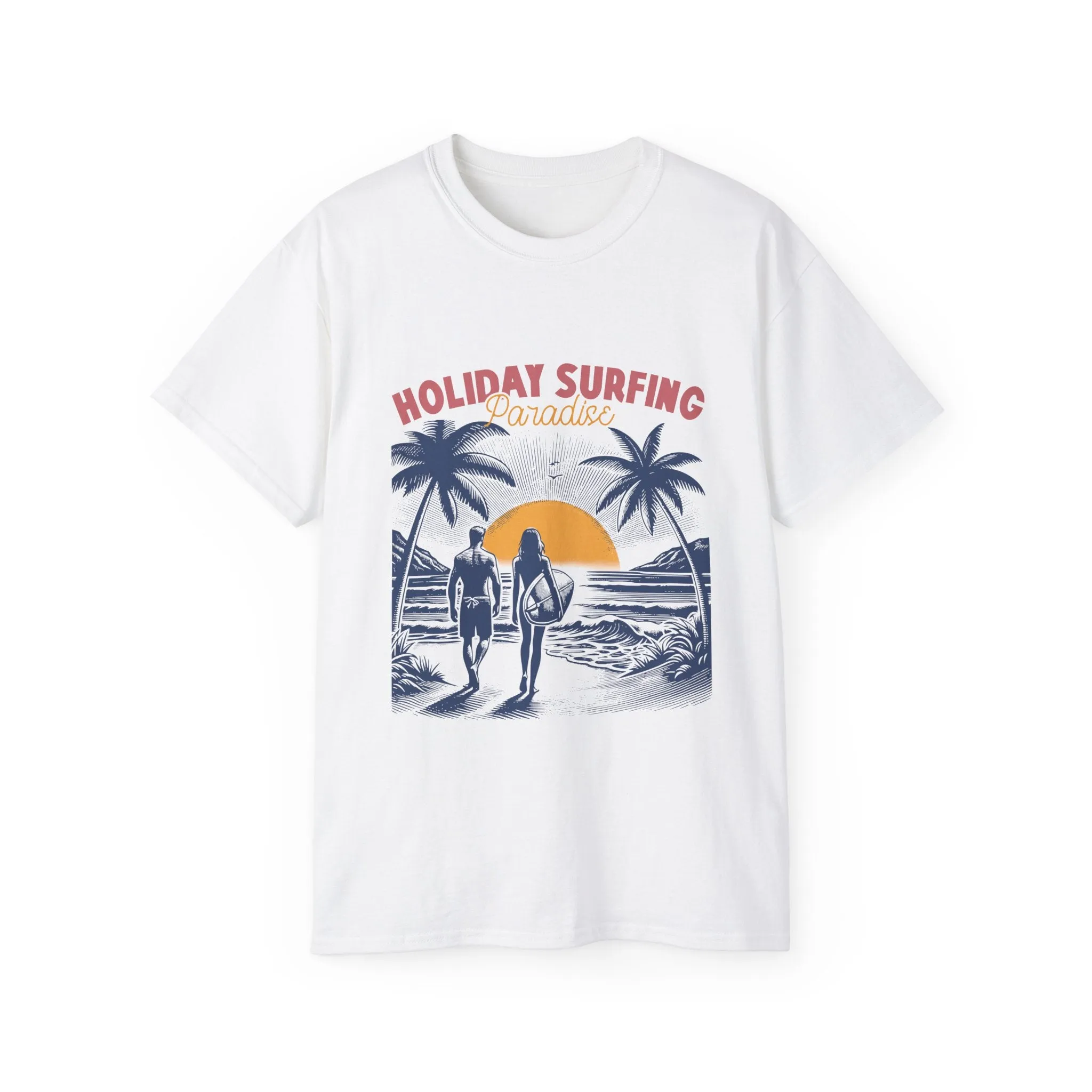 Vintage Summer Beach : Holiday Surfing t-shirt