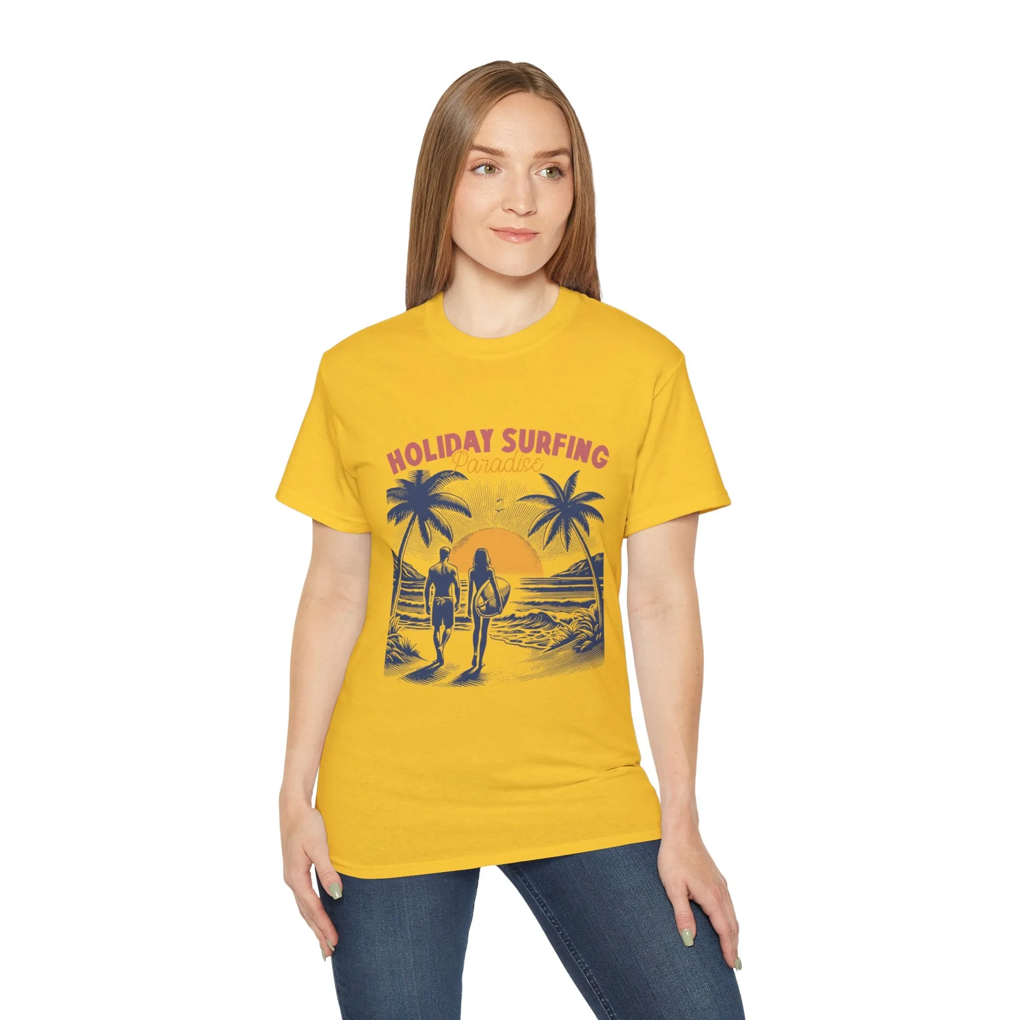 Vintage Summer Beach : Holiday Surfing t-shirt