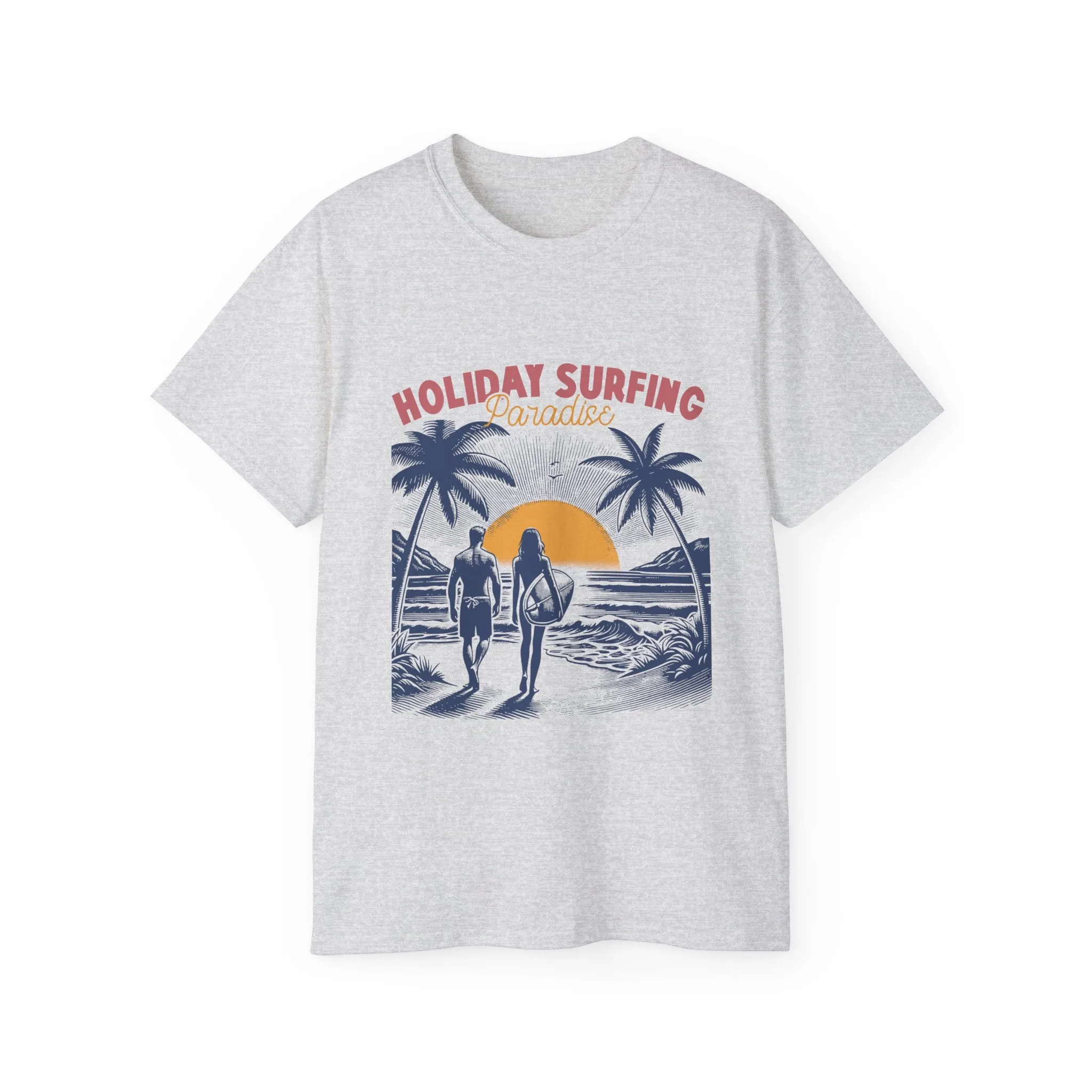 Vintage Summer Beach : Holiday Surfing t-shirt