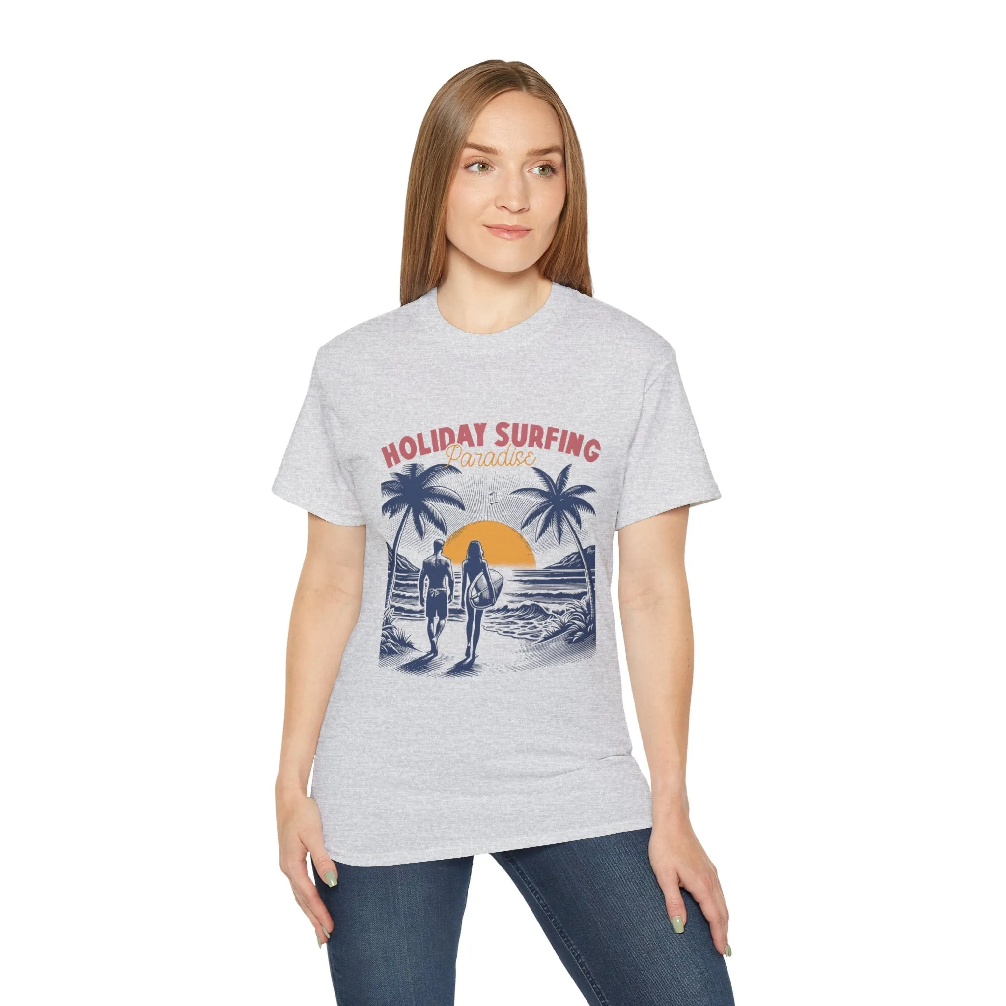Vintage Summer Beach : Holiday Surfing t-shirt