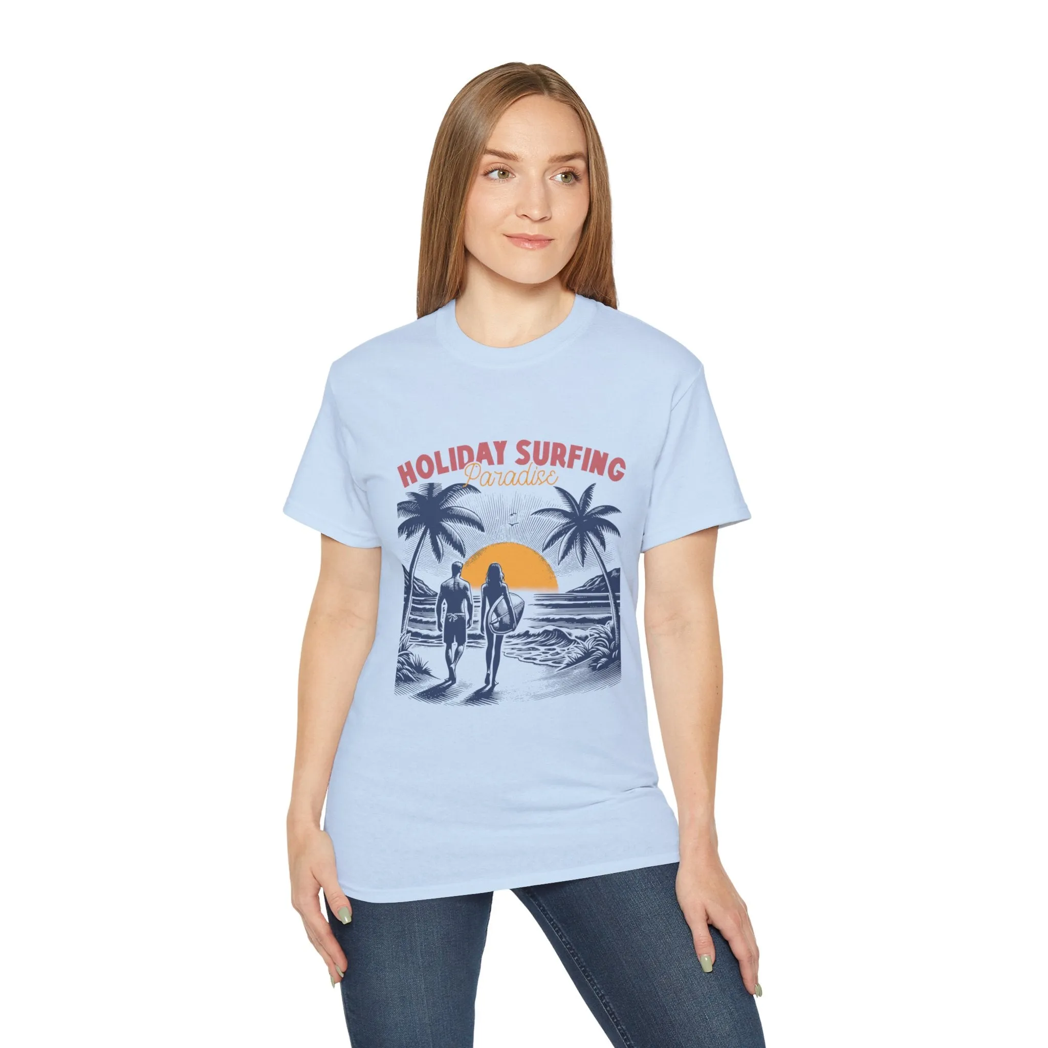 Vintage Summer Beach : Holiday Surfing t-shirt