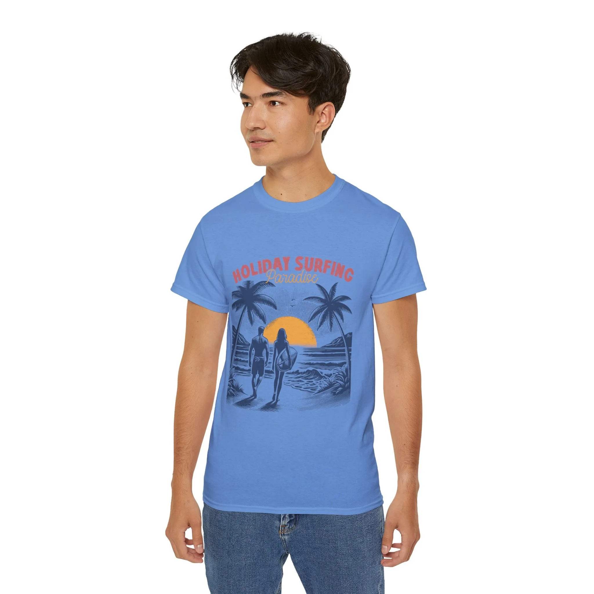 Vintage Summer Beach : Holiday Surfing t-shirt