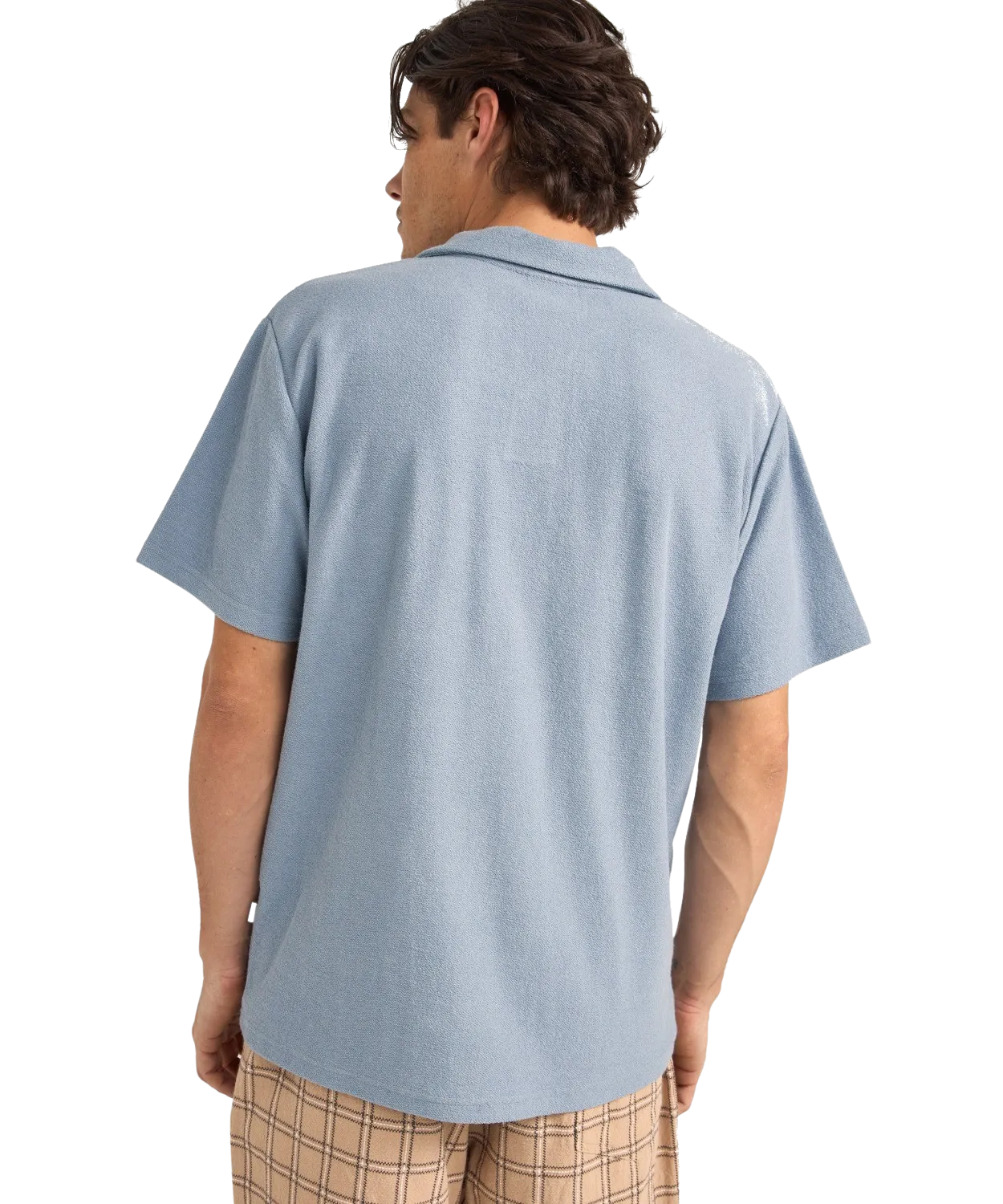 Vintage Terry Polo Shirt in Slate
