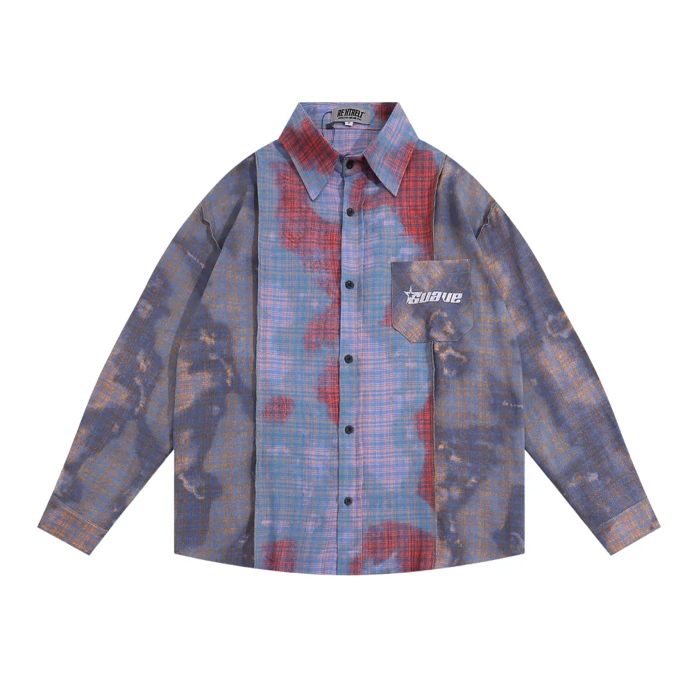 Vintage Tie Dye Block Shirt