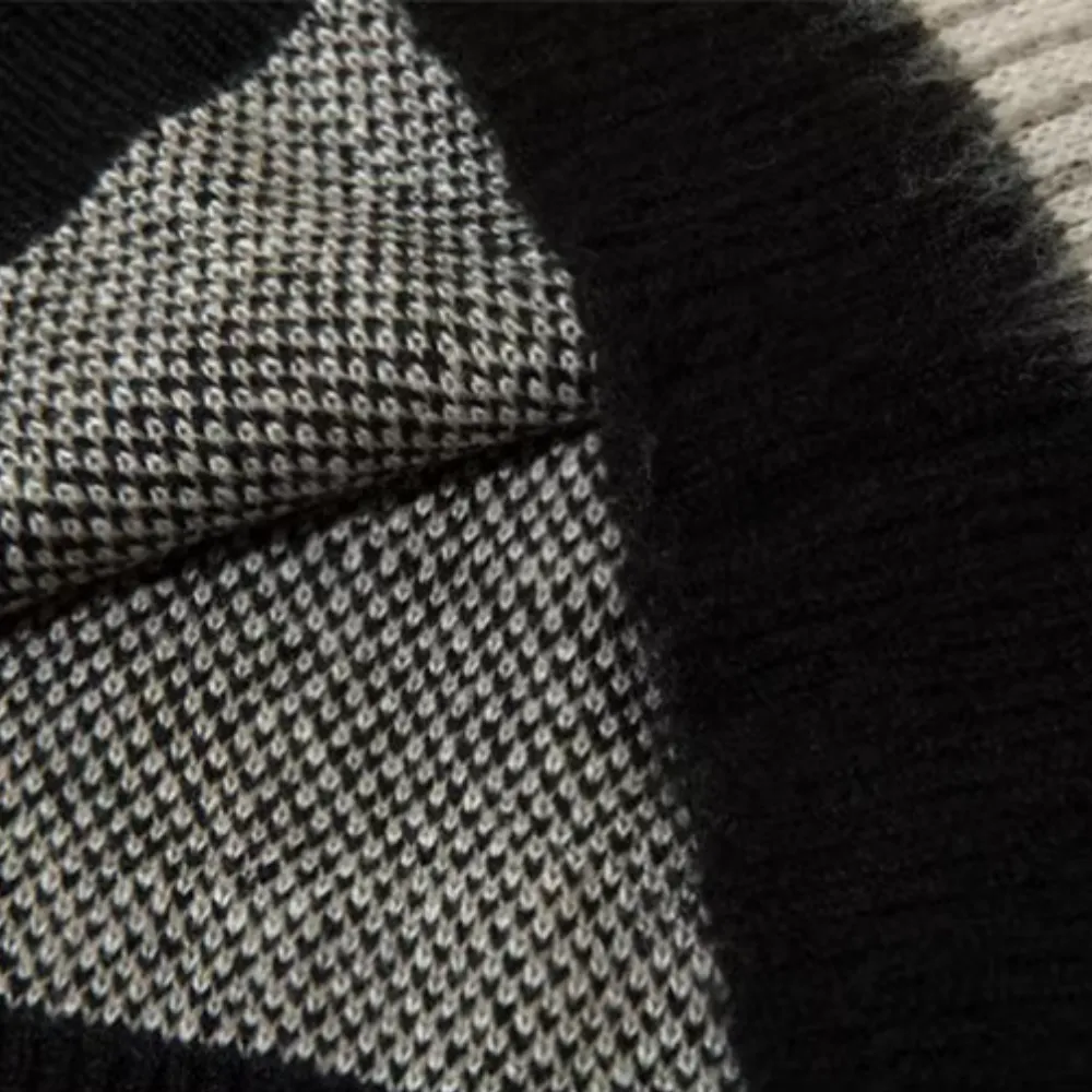 Women's Vintage Mohair Striped Sweater