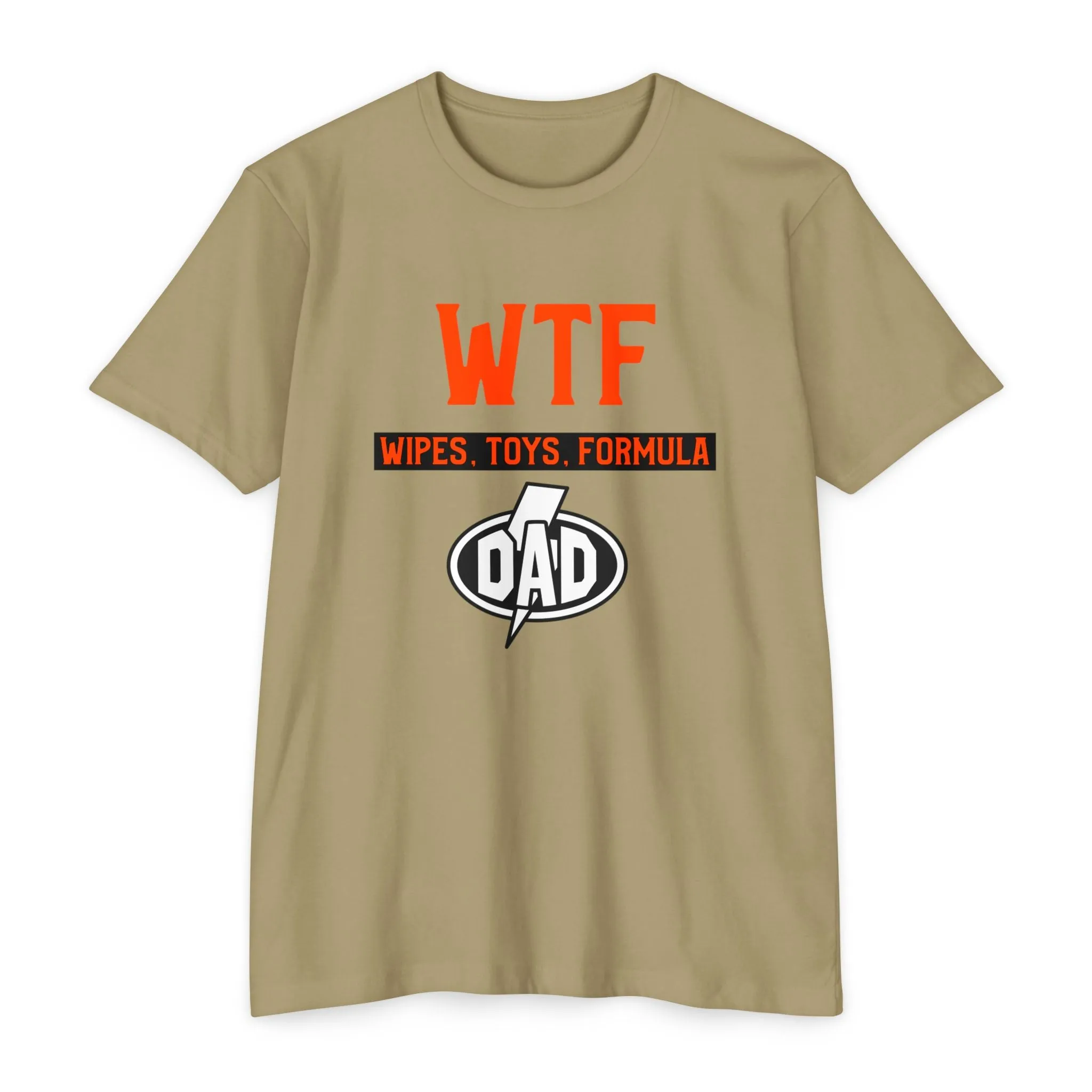 WTF - Wipes Toys Formula Military Jargon T-shirt
