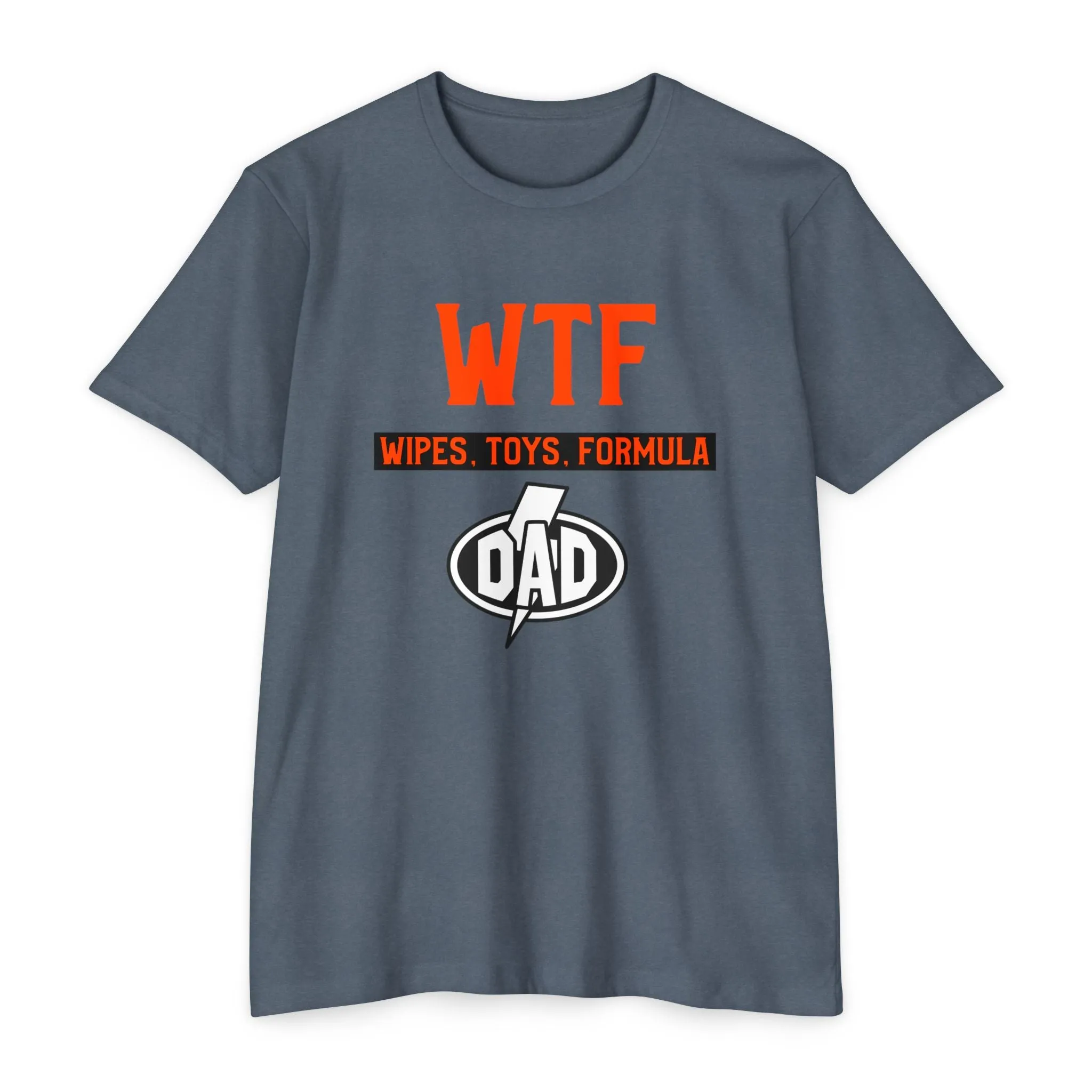 WTF - Wipes Toys Formula Military Jargon T-shirt