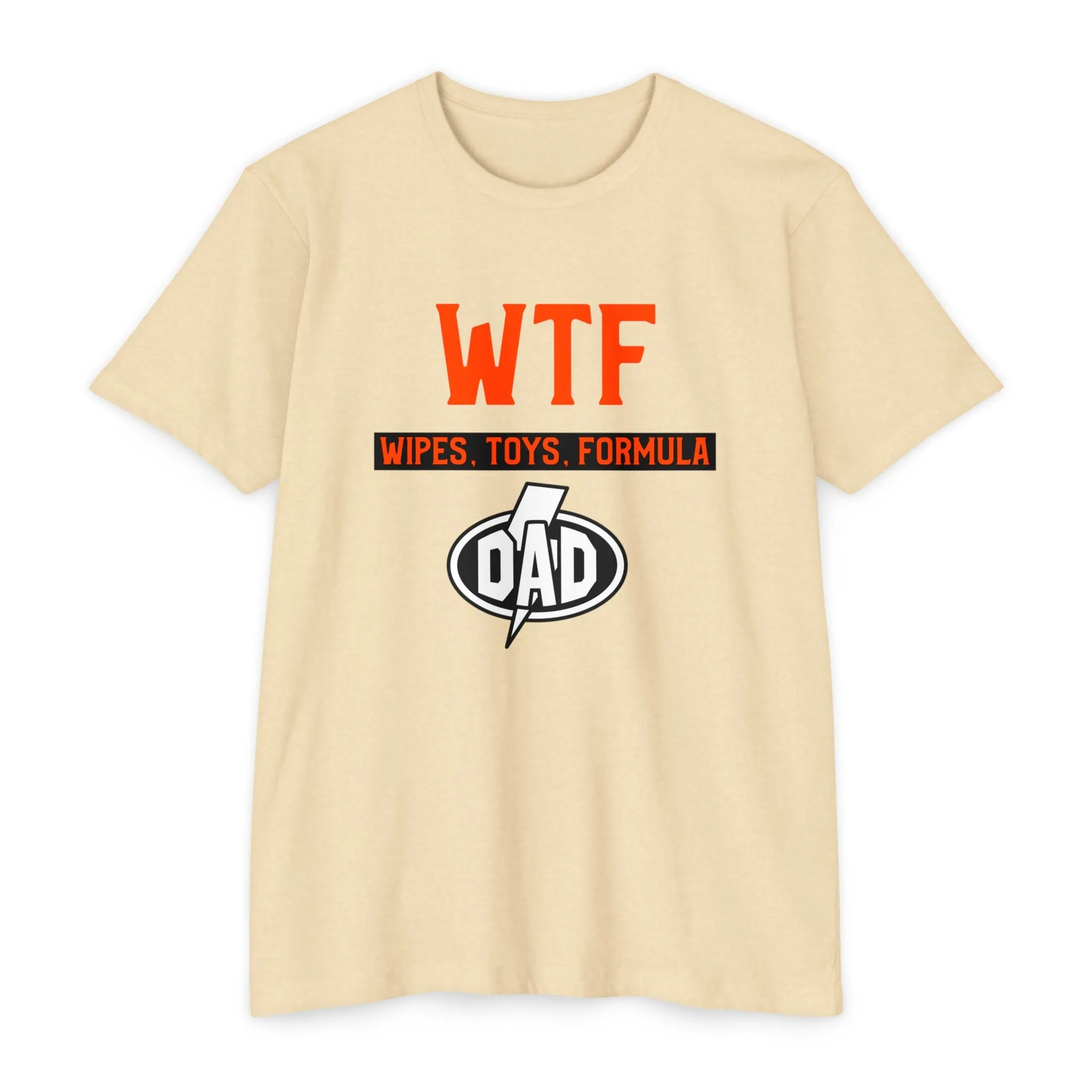 WTF - Wipes Toys Formula Military Jargon T-shirt