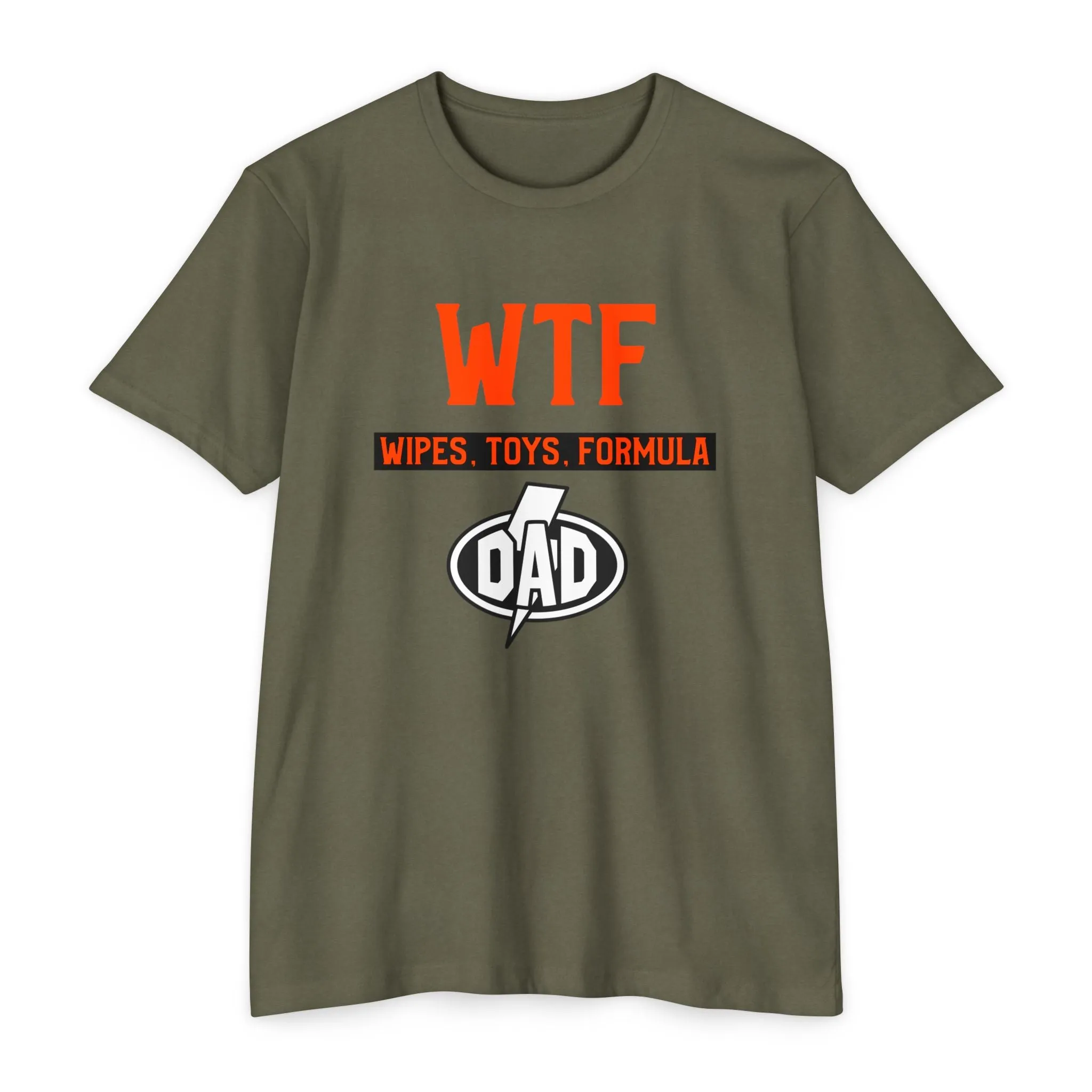 WTF - Wipes Toys Formula Military Jargon T-shirt