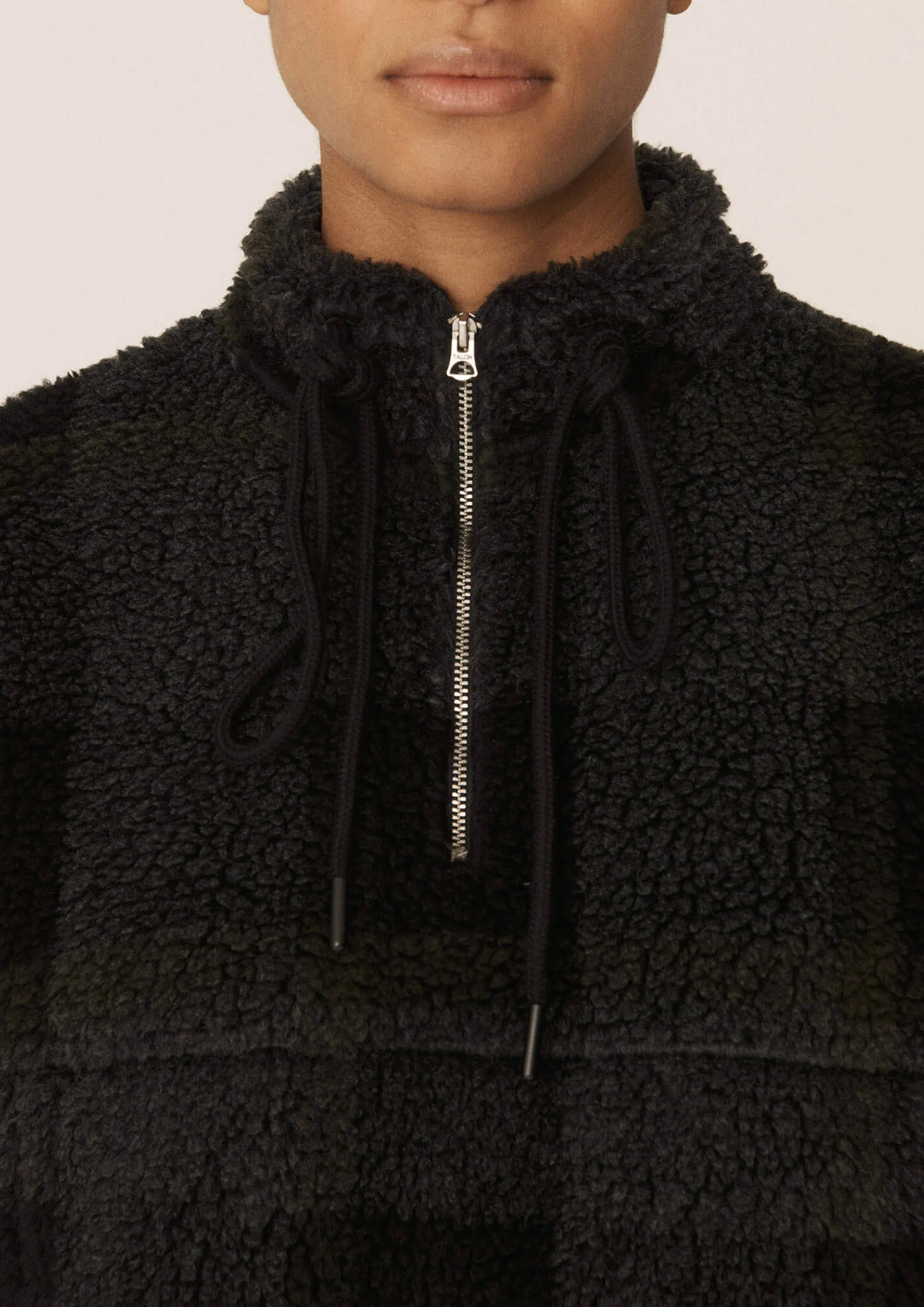 YMC - SAIL FLEECE SWEATSHIRT BLACK MULTI