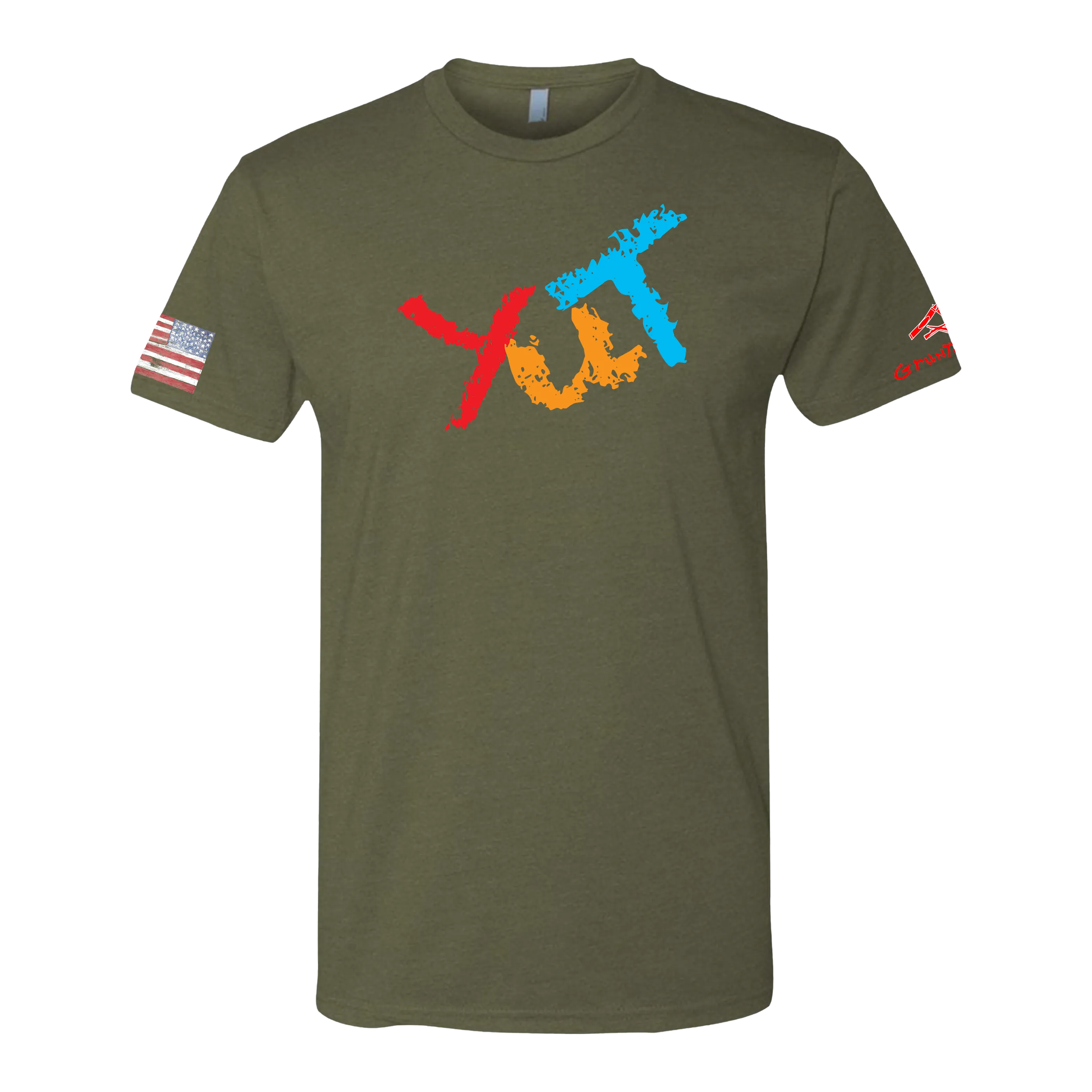 YUT -Crayon Shirt (OD OR CHARCOAL GRAY)